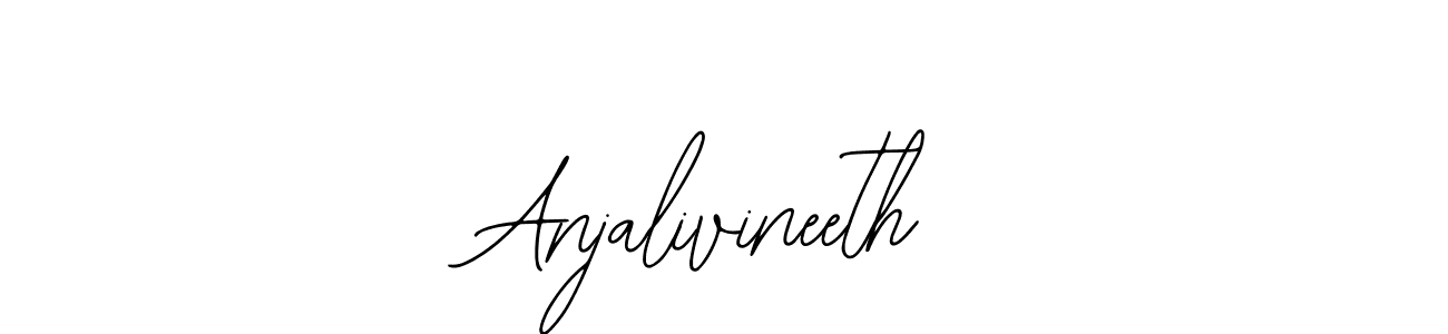 Best and Professional Signature Style for Anjalivineeth. Bearetta-2O07w Best Signature Style Collection. Anjalivineeth signature style 12 images and pictures png