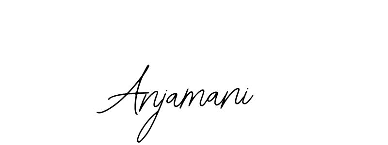 The best way (Bearetta-2O07w) to make a short signature is to pick only two or three words in your name. The name Anjamani include a total of six letters. For converting this name. Anjamani signature style 12 images and pictures png