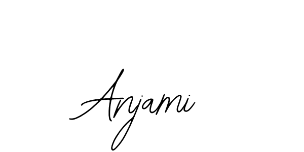 Create a beautiful signature design for name Anjami. With this signature (Bearetta-2O07w) fonts, you can make a handwritten signature for free. Anjami signature style 12 images and pictures png