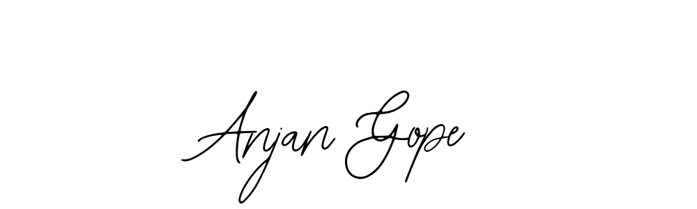 if you are searching for the best signature style for your name Anjan Gope. so please give up your signature search. here we have designed multiple signature styles  using Bearetta-2O07w. Anjan Gope signature style 12 images and pictures png