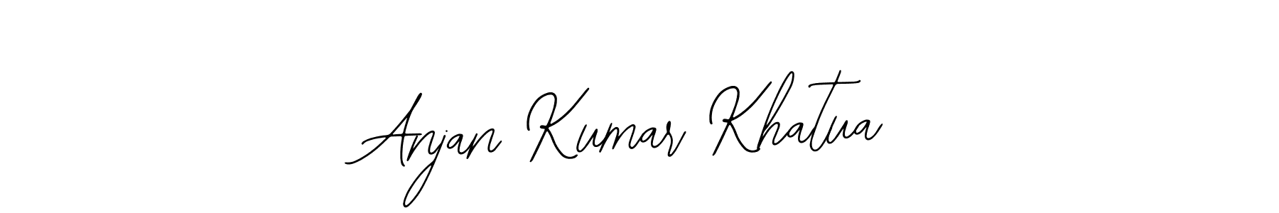 Use a signature maker to create a handwritten signature online. With this signature software, you can design (Bearetta-2O07w) your own signature for name Anjan Kumar Khatua. Anjan Kumar Khatua signature style 12 images and pictures png