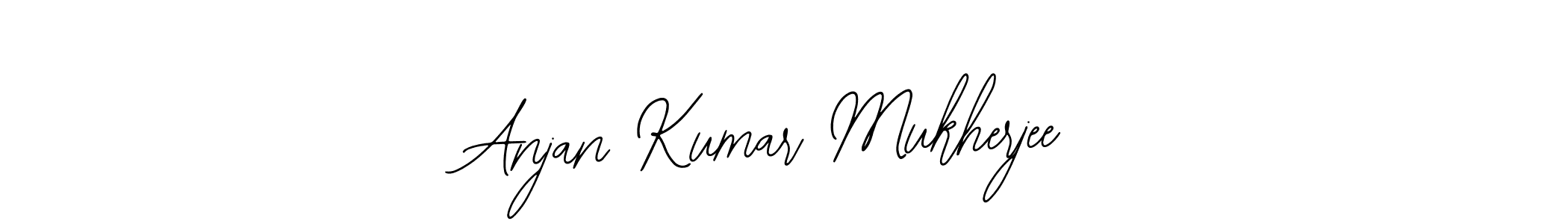 How to make Anjan Kumar Mukherjee name signature. Use Bearetta-2O07w style for creating short signs online. This is the latest handwritten sign. Anjan Kumar Mukherjee signature style 12 images and pictures png