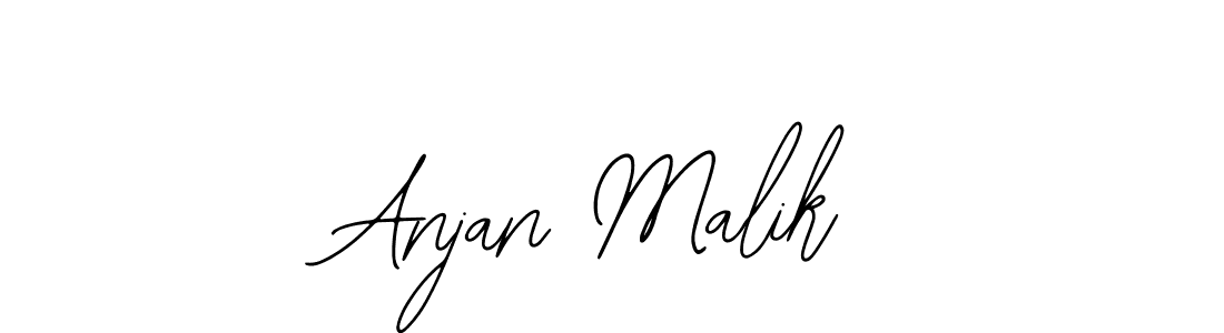 Design your own signature with our free online signature maker. With this signature software, you can create a handwritten (Bearetta-2O07w) signature for name Anjan Malik. Anjan Malik signature style 12 images and pictures png