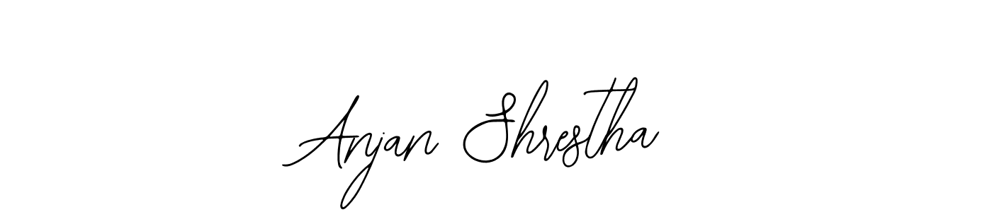 Similarly Bearetta-2O07w is the best handwritten signature design. Signature creator online .You can use it as an online autograph creator for name Anjan Shrestha. Anjan Shrestha signature style 12 images and pictures png