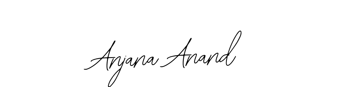 How to make Anjana Anand name signature. Use Bearetta-2O07w style for creating short signs online. This is the latest handwritten sign. Anjana Anand signature style 12 images and pictures png