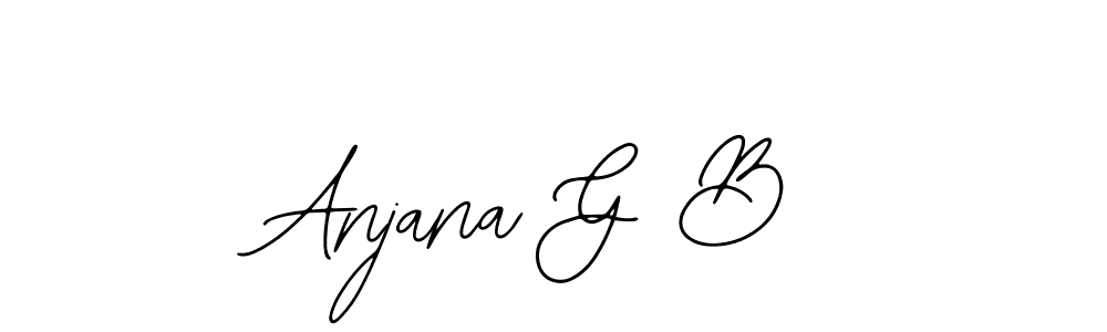 Once you've used our free online signature maker to create your best signature Bearetta-2O07w style, it's time to enjoy all of the benefits that Anjana G B name signing documents. Anjana G B signature style 12 images and pictures png