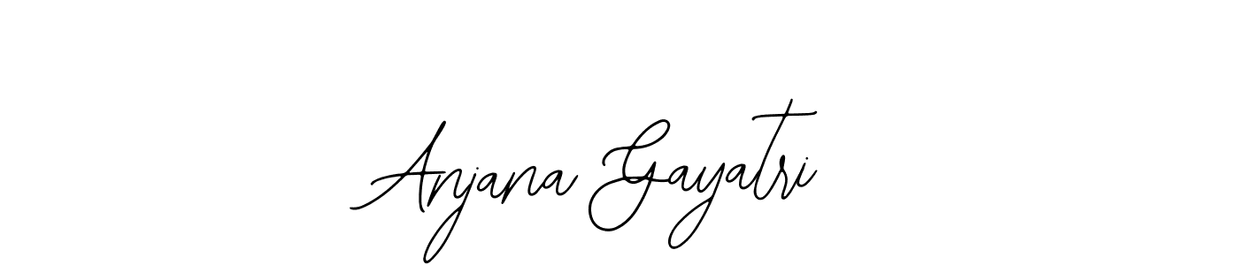 Use a signature maker to create a handwritten signature online. With this signature software, you can design (Bearetta-2O07w) your own signature for name Anjana Gayatri. Anjana Gayatri signature style 12 images and pictures png