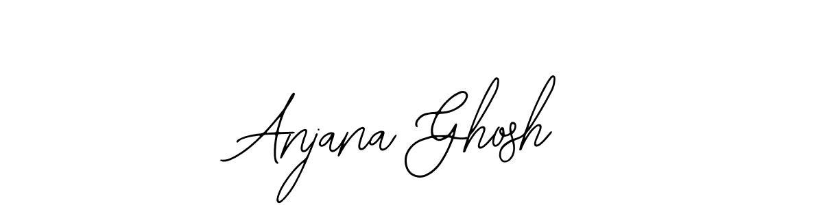 You should practise on your own different ways (Bearetta-2O07w) to write your name (Anjana Ghosh) in signature. don't let someone else do it for you. Anjana Ghosh signature style 12 images and pictures png