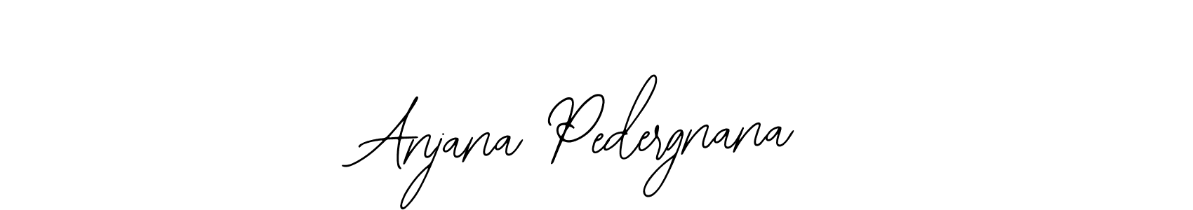 Also we have Anjana Pedergnana name is the best signature style. Create professional handwritten signature collection using Bearetta-2O07w autograph style. Anjana Pedergnana signature style 12 images and pictures png