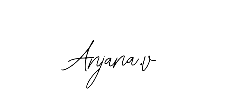 How to Draw Anjana.v signature style? Bearetta-2O07w is a latest design signature styles for name Anjana.v. Anjana.v signature style 12 images and pictures png