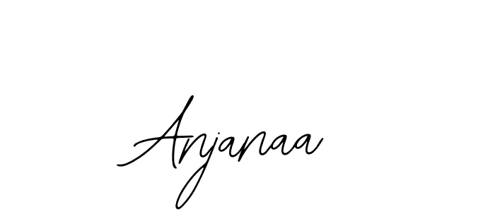 You should practise on your own different ways (Bearetta-2O07w) to write your name (Anjanaa) in signature. don't let someone else do it for you. Anjanaa signature style 12 images and pictures png