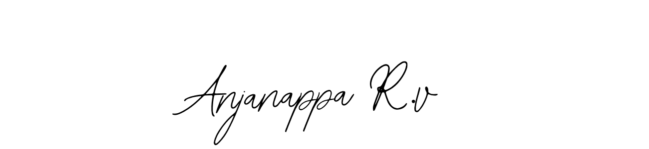 Design your own signature with our free online signature maker. With this signature software, you can create a handwritten (Bearetta-2O07w) signature for name Anjanappa R.v. Anjanappa R.v signature style 12 images and pictures png