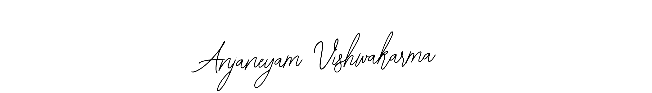 if you are searching for the best signature style for your name Anjaneyam Vishwakarma. so please give up your signature search. here we have designed multiple signature styles  using Bearetta-2O07w. Anjaneyam Vishwakarma signature style 12 images and pictures png