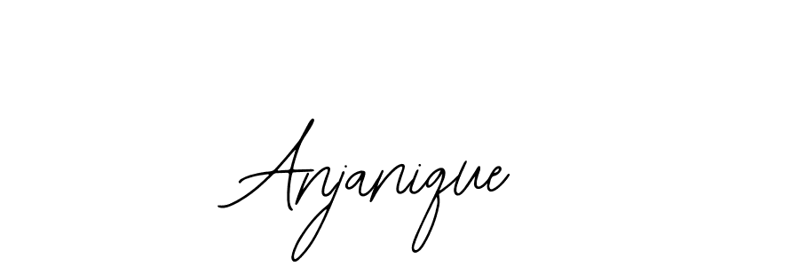 Bearetta-2O07w is a professional signature style that is perfect for those who want to add a touch of class to their signature. It is also a great choice for those who want to make their signature more unique. Get Anjanique name to fancy signature for free. Anjanique signature style 12 images and pictures png