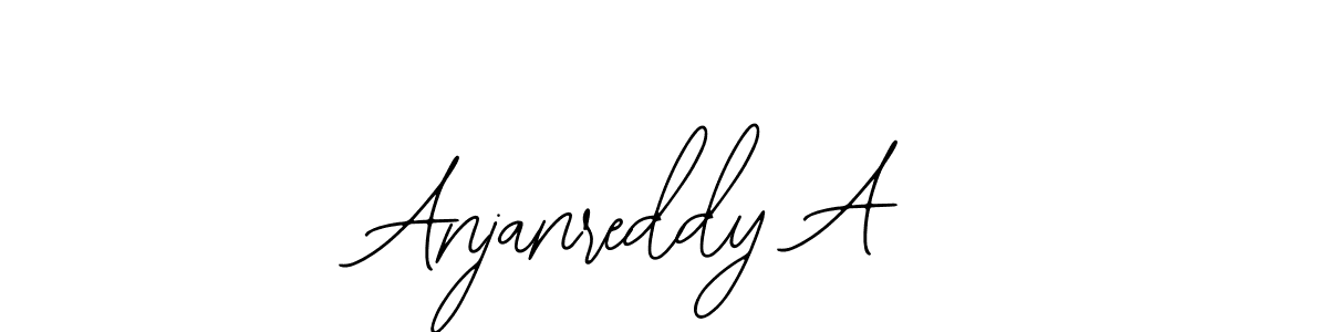 How to Draw Anjanreddy A signature style? Bearetta-2O07w is a latest design signature styles for name Anjanreddy A. Anjanreddy A signature style 12 images and pictures png