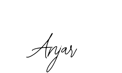 Use a signature maker to create a handwritten signature online. With this signature software, you can design (Bearetta-2O07w) your own signature for name Anjar. Anjar signature style 12 images and pictures png