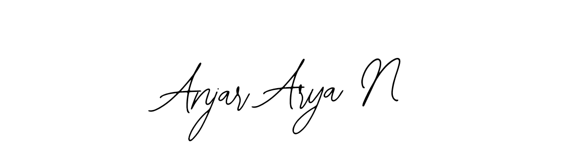 Make a short Anjar Arya N signature style. Manage your documents anywhere anytime using Bearetta-2O07w. Create and add eSignatures, submit forms, share and send files easily. Anjar Arya N signature style 12 images and pictures png