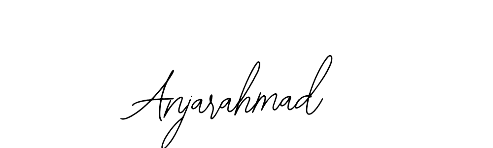 The best way (Bearetta-2O07w) to make a short signature is to pick only two or three words in your name. The name Anjarahmad include a total of six letters. For converting this name. Anjarahmad signature style 12 images and pictures png