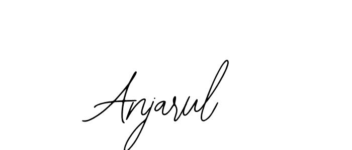 Also we have Anjarul name is the best signature style. Create professional handwritten signature collection using Bearetta-2O07w autograph style. Anjarul signature style 12 images and pictures png