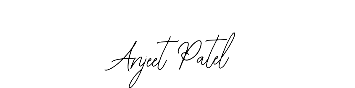 Anjeet Patel stylish signature style. Best Handwritten Sign (Bearetta-2O07w) for my name. Handwritten Signature Collection Ideas for my name Anjeet Patel. Anjeet Patel signature style 12 images and pictures png