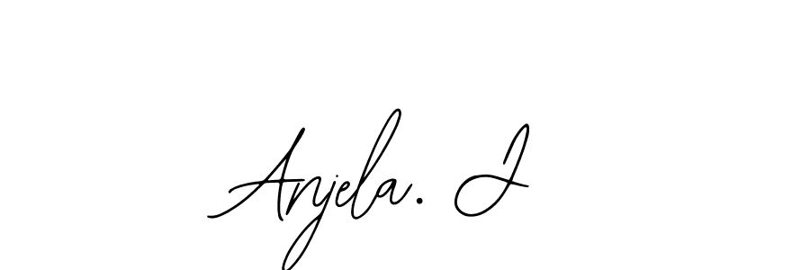 This is the best signature style for the Anjela. J name. Also you like these signature font (Bearetta-2O07w). Mix name signature. Anjela. J signature style 12 images and pictures png