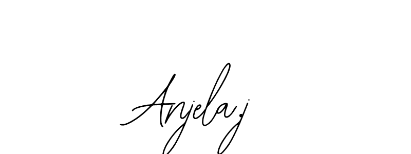 It looks lik you need a new signature style for name Anjela.j. Design unique handwritten (Bearetta-2O07w) signature with our free signature maker in just a few clicks. Anjela.j signature style 12 images and pictures png