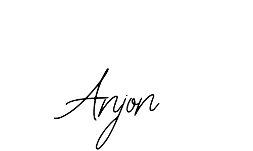 Create a beautiful signature design for name Anjon. With this signature (Bearetta-2O07w) fonts, you can make a handwritten signature for free. Anjon signature style 12 images and pictures png