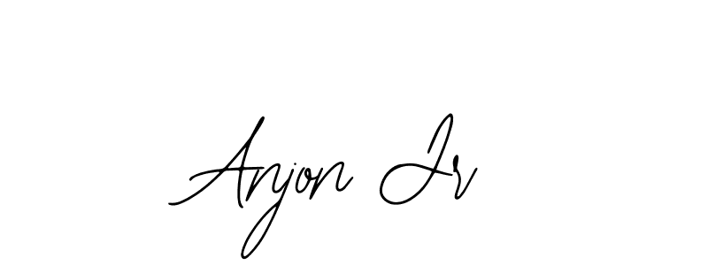 You should practise on your own different ways (Bearetta-2O07w) to write your name (Anjon Jr) in signature. don't let someone else do it for you. Anjon Jr signature style 12 images and pictures png