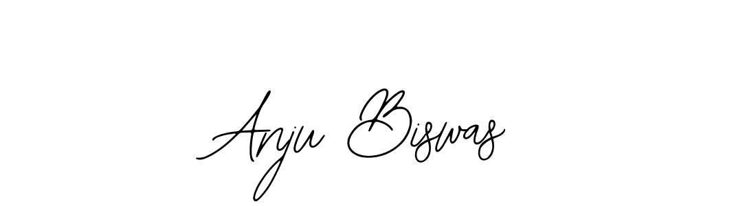 The best way (Bearetta-2O07w) to make a short signature is to pick only two or three words in your name. The name Anju Biswas include a total of six letters. For converting this name. Anju Biswas signature style 12 images and pictures png