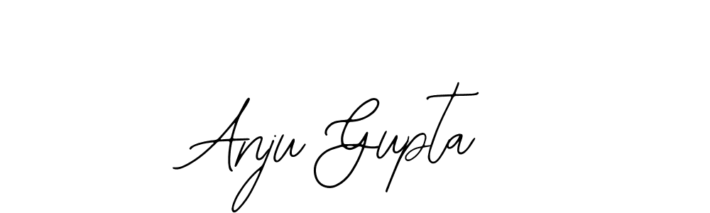 Design your own signature with our free online signature maker. With this signature software, you can create a handwritten (Bearetta-2O07w) signature for name Anju Gupta. Anju Gupta signature style 12 images and pictures png