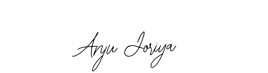 The best way (Bearetta-2O07w) to make a short signature is to pick only two or three words in your name. The name Anju Joriya include a total of six letters. For converting this name. Anju Joriya signature style 12 images and pictures png