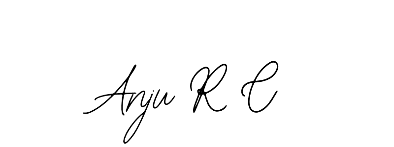 Design your own signature with our free online signature maker. With this signature software, you can create a handwritten (Bearetta-2O07w) signature for name Anju R C. Anju R C signature style 12 images and pictures png