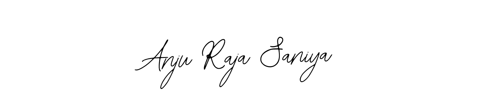 Also You can easily find your signature by using the search form. We will create Anju Raja Saniya name handwritten signature images for you free of cost using Bearetta-2O07w sign style. Anju Raja Saniya signature style 12 images and pictures png