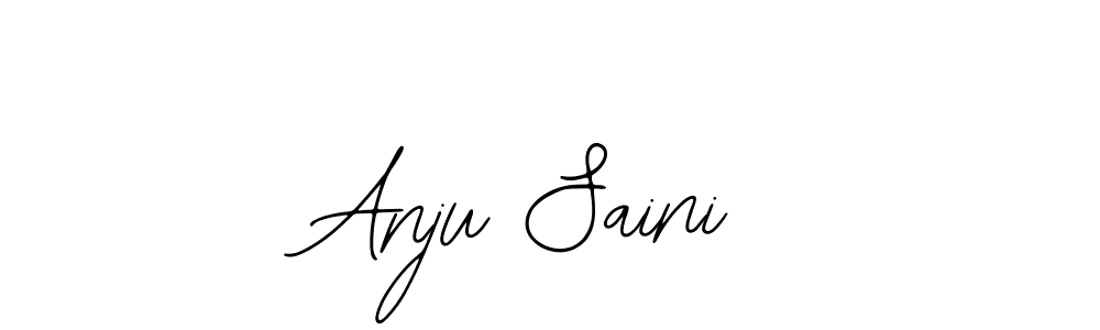 Create a beautiful signature design for name Anju Saini. With this signature (Bearetta-2O07w) fonts, you can make a handwritten signature for free. Anju Saini signature style 12 images and pictures png