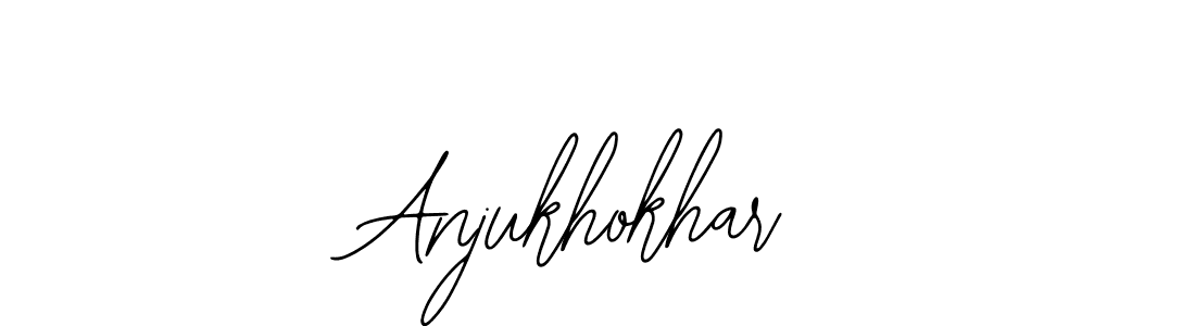 How to make Anjukhokhar signature? Bearetta-2O07w is a professional autograph style. Create handwritten signature for Anjukhokhar name. Anjukhokhar signature style 12 images and pictures png