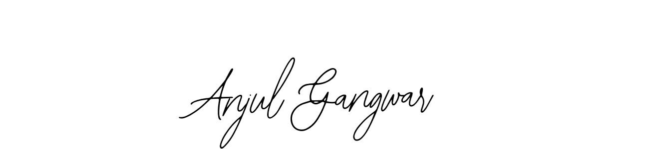 Make a short Anjul Gangwar signature style. Manage your documents anywhere anytime using Bearetta-2O07w. Create and add eSignatures, submit forms, share and send files easily. Anjul Gangwar signature style 12 images and pictures png