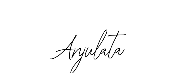 Make a short Anjulata signature style. Manage your documents anywhere anytime using Bearetta-2O07w. Create and add eSignatures, submit forms, share and send files easily. Anjulata signature style 12 images and pictures png