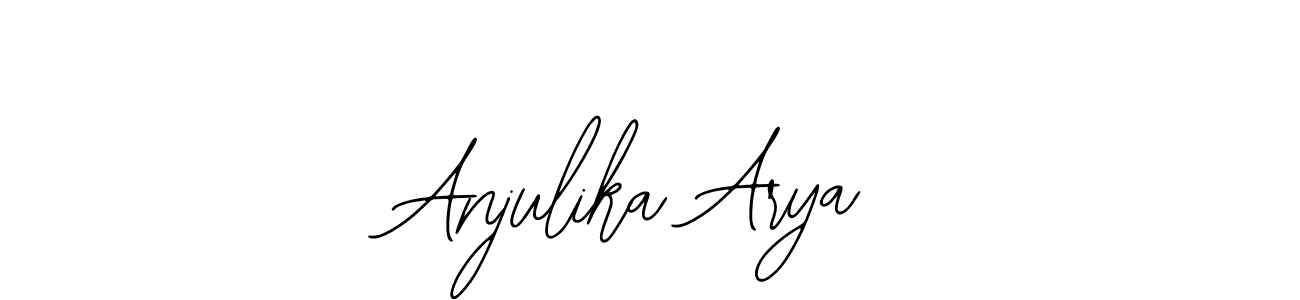 You can use this online signature creator to create a handwritten signature for the name Anjulika Arya. This is the best online autograph maker. Anjulika Arya signature style 12 images and pictures png
