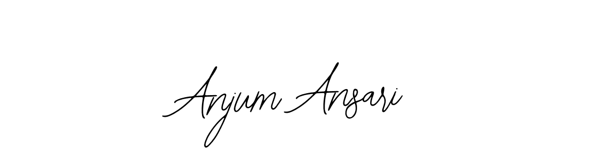 Anjum Ansari stylish signature style. Best Handwritten Sign (Bearetta-2O07w) for my name. Handwritten Signature Collection Ideas for my name Anjum Ansari. Anjum Ansari signature style 12 images and pictures png