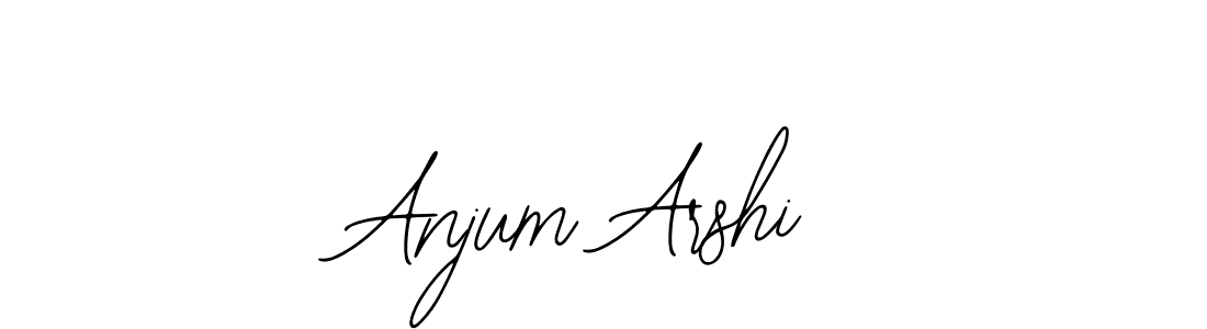 How to make Anjum Arshi signature? Bearetta-2O07w is a professional autograph style. Create handwritten signature for Anjum Arshi name. Anjum Arshi signature style 12 images and pictures png