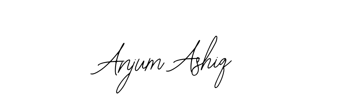 Design your own signature with our free online signature maker. With this signature software, you can create a handwritten (Bearetta-2O07w) signature for name Anjum Ashiq. Anjum Ashiq signature style 12 images and pictures png