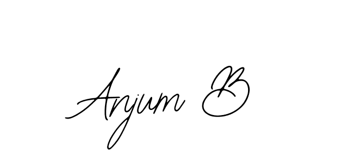 Anjum B stylish signature style. Best Handwritten Sign (Bearetta-2O07w) for my name. Handwritten Signature Collection Ideas for my name Anjum B. Anjum B signature style 12 images and pictures png