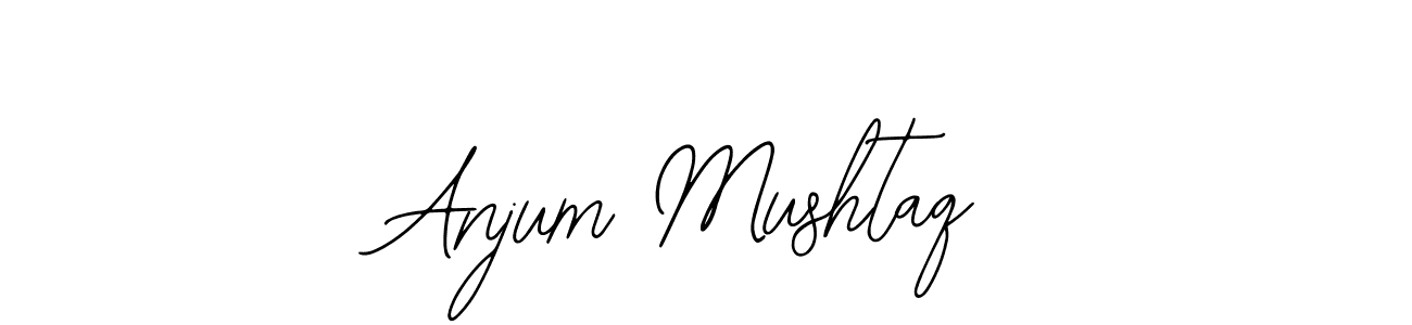 The best way (Bearetta-2O07w) to make a short signature is to pick only two or three words in your name. The name Anjum Mushtaq include a total of six letters. For converting this name. Anjum Mushtaq signature style 12 images and pictures png