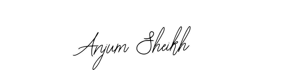 It looks lik you need a new signature style for name Anjum Sheikh. Design unique handwritten (Bearetta-2O07w) signature with our free signature maker in just a few clicks. Anjum Sheikh signature style 12 images and pictures png