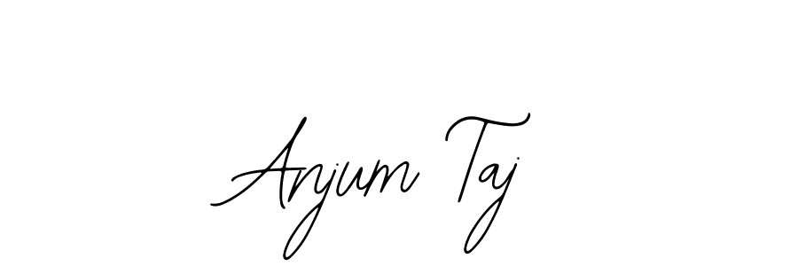 Anjum Taj stylish signature style. Best Handwritten Sign (Bearetta-2O07w) for my name. Handwritten Signature Collection Ideas for my name Anjum Taj. Anjum Taj signature style 12 images and pictures png