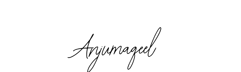 if you are searching for the best signature style for your name Anjumaqeel. so please give up your signature search. here we have designed multiple signature styles  using Bearetta-2O07w. Anjumaqeel signature style 12 images and pictures png