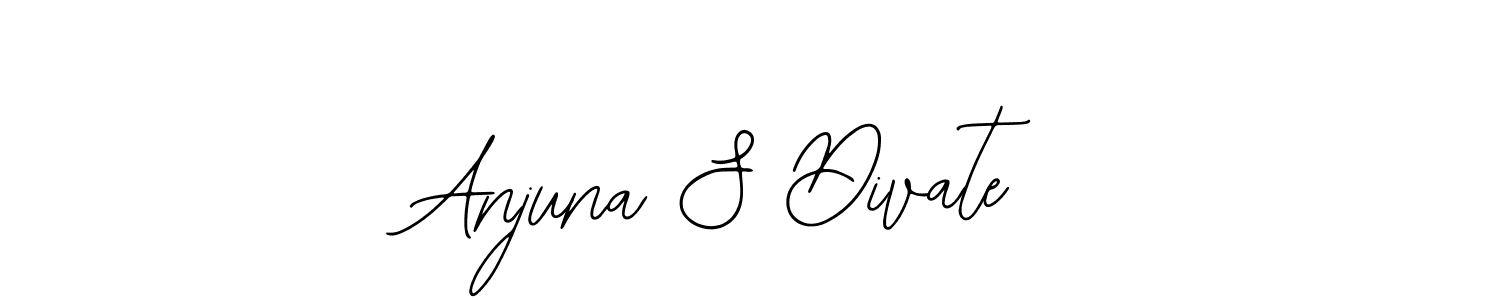 Design your own signature with our free online signature maker. With this signature software, you can create a handwritten (Bearetta-2O07w) signature for name Anjuna S Divate. Anjuna S Divate signature style 12 images and pictures png