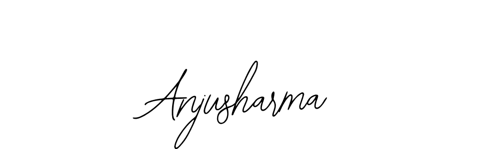 How to Draw Anjusharma signature style? Bearetta-2O07w is a latest design signature styles for name Anjusharma. Anjusharma signature style 12 images and pictures png