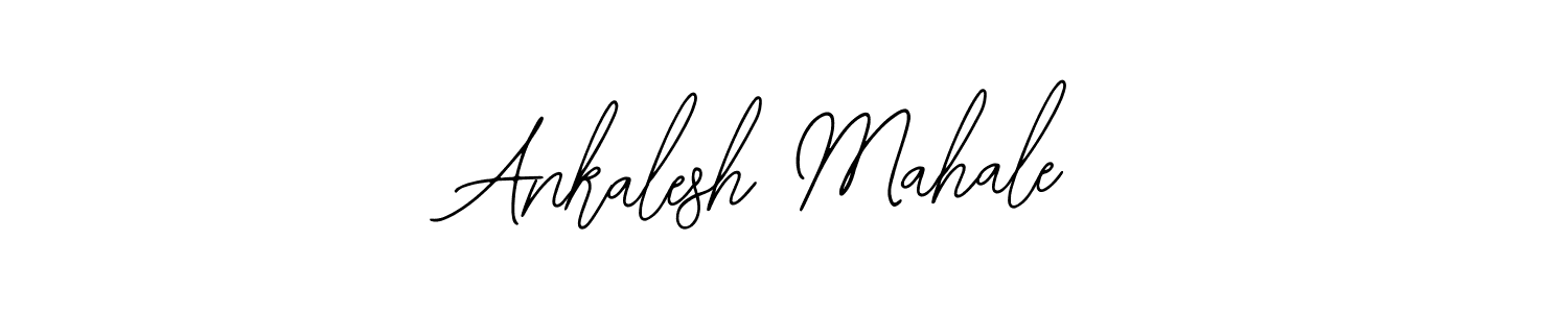 The best way (Bearetta-2O07w) to make a short signature is to pick only two or three words in your name. The name Ankalesh Mahale include a total of six letters. For converting this name. Ankalesh Mahale signature style 12 images and pictures png