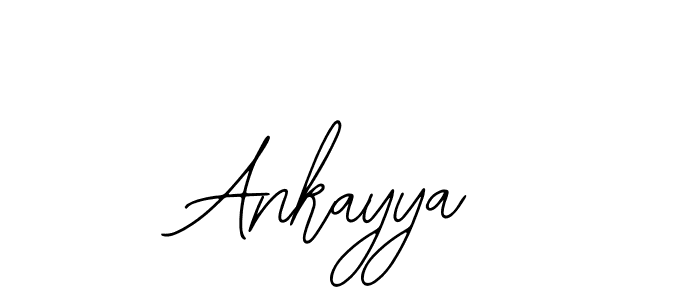 if you are searching for the best signature style for your name Ankayya. so please give up your signature search. here we have designed multiple signature styles  using Bearetta-2O07w. Ankayya signature style 12 images and pictures png